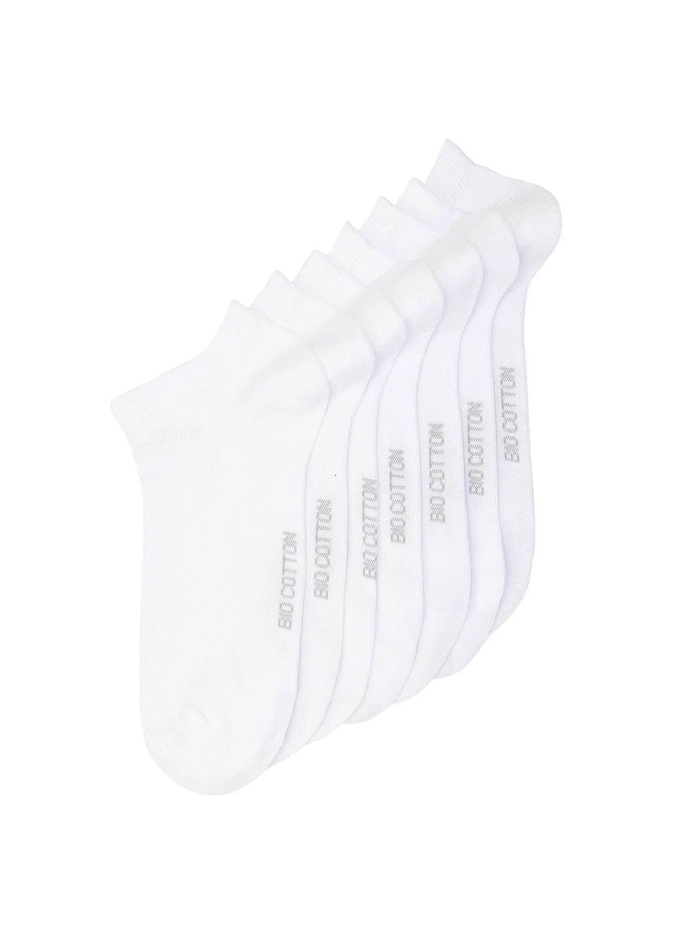 MAX CALVIN | Sneaker Socken 7er Pkg. weiss | 